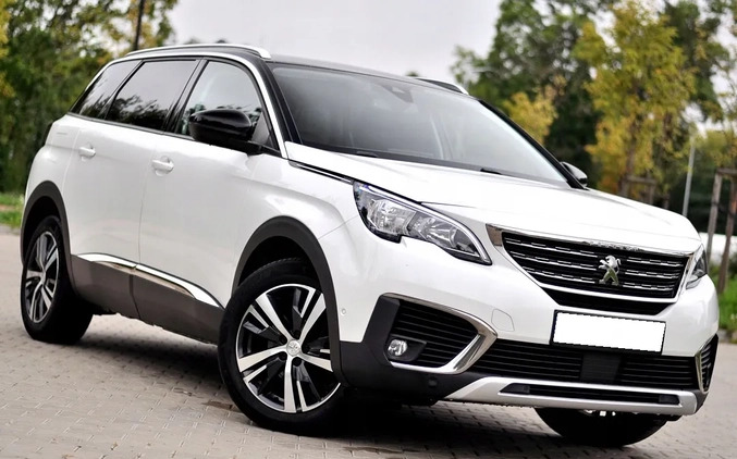 Peugeot 5008 cena 75900 przebieg: 180000, rok produkcji 2018 z Płock małe 529